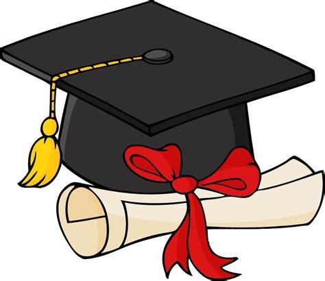 Pin by Kozlowska on slubowanie | Graduation clip art, Graduation cap ...