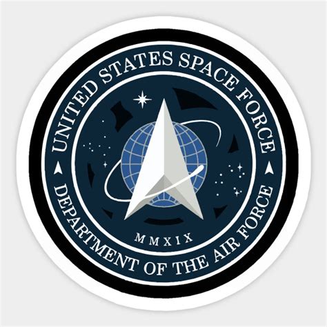 Space Force Insignia, From Official USSF Seal, Logo - Space Force Logo ...