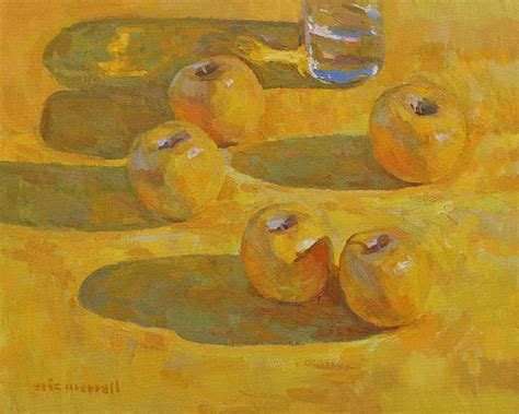 Five Apples | Painting, Still life, Artist