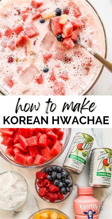 Hwachae Recipe - This Healthy Table