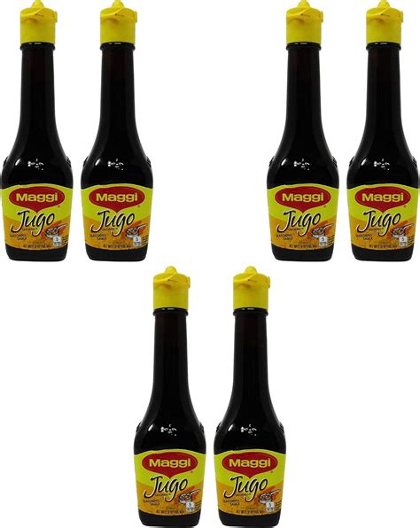 Jugo Maggi Seasoning Sauces Lot of Two 3.38 oz Each Glass Bottles ...