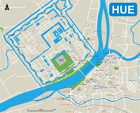 Mapas Detallados de Hue para Descargar Gratis e Imprimir