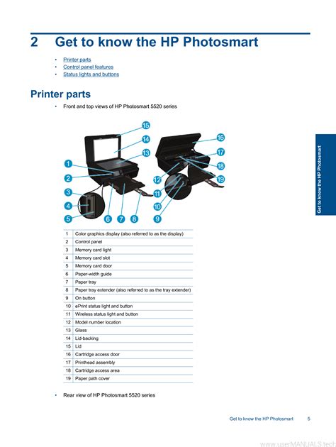 HP Photosmart 5520 User Manual