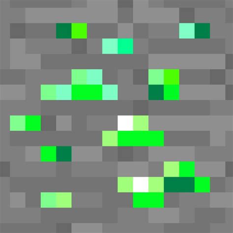 Minecraft Emerald Ore – Pattern Crew