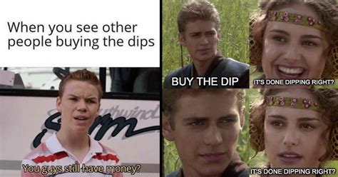 √ Btc Meme Dip : Bitcoin With A Quick Drop Under 55k / Now everyone is ...