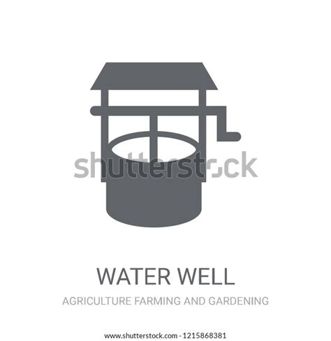 Water Well Icon Trendy Water Well Stock Vector (Royalty Free) 1215868381