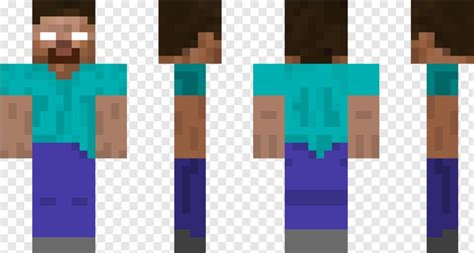 Minecraft Steve - Minecraft Herobrine Skin, Transparent Png | Minecraft ...