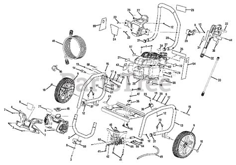 Ryobi Power Washer Parts Diagram | Reviewmotors.co