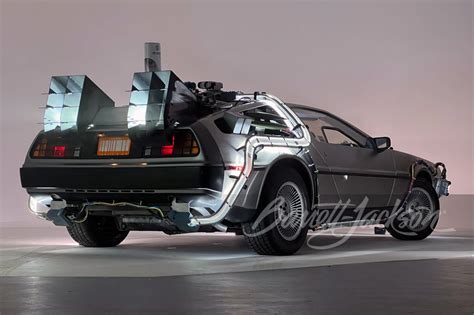 1981 DELOREAN DMC-12 "MR. FUSION TIME MACHINE" RE-CREATION - Rear 3/4 ...