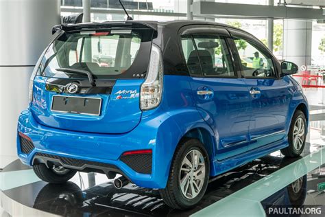 2016 Perodua Myvi 1.5L Advance rear three quarter launched