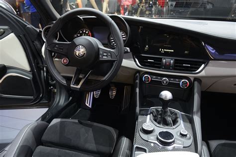 Frankfurt 2015: Alfa Romeo Giulia Quadrifoglio makes first public ...