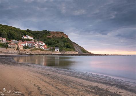 The Beach Runswick Bay - The North Yorkshire Gallery