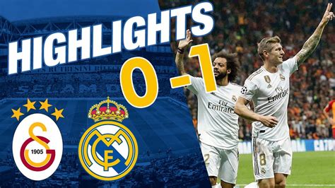 HIGHLIGHTS | Galatasaray 0-1 Real Madrid - YouTube