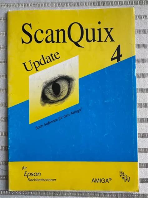 SCAN QUIX 4 Update for Epson Flatbed Scanner, Manual $7.35 - PicClick CA