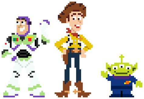 Toy Story Pixel Art by RobinOlsen2011 on DeviantArt