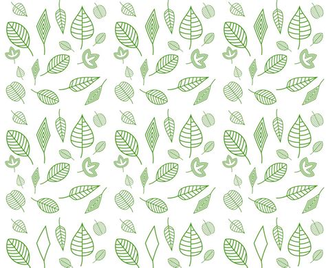 Free Leaf Pattern Vector Vector Art & Graphics | freevector.com