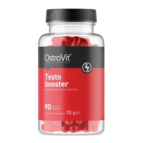 Testo Booster 90 Capsules - OstroVit - FitCookie