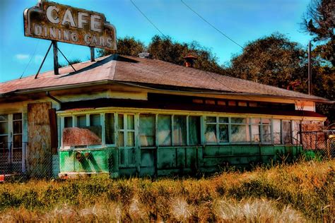 Abandoned Diner Photograph by Gina Cordova