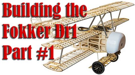 Hobbies Guillows Fokker DR1 Triplane Laser Cut Model Kit Airplane & Jet ...