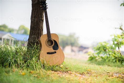 My classic guitar with a lonely day. 6613459 Stock Photo at Vecteezy