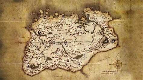 Skyrim Map Wallpapers - Top Free Skyrim Map Backgrounds - WallpaperAccess