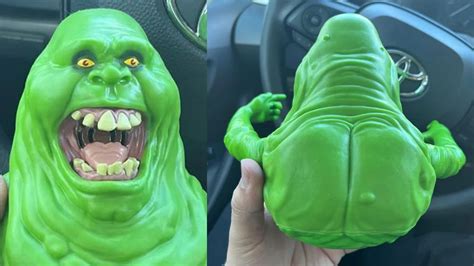 New Ghostbusters: Frozen Empire Slimer toy revives classic 1984 design ...