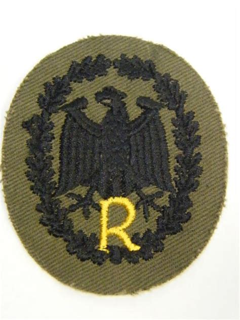 International Badges & Insignia - German armed forces proficiency cloth ...