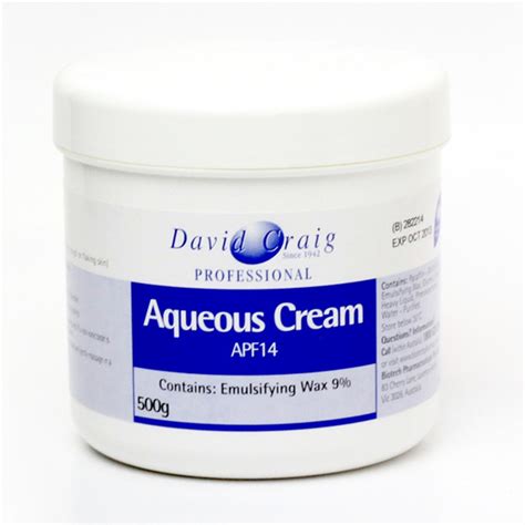 Aqueous Cream BP 500g - SSS Australia - SSS Australia Medical Supplies ...