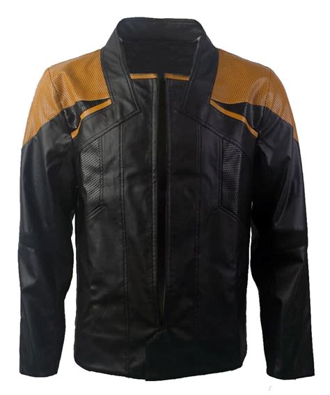 Star Trek Picard Season 3 LeVar Burton Leather Jacket