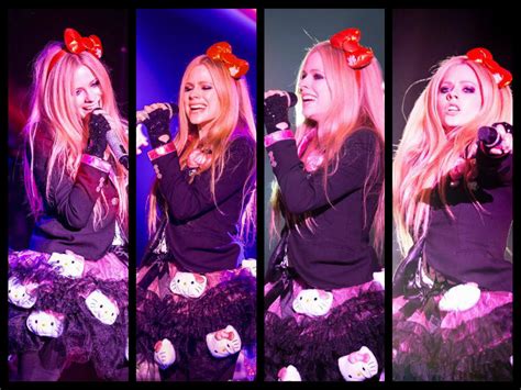 Hello Kitty Dress Collage - Avril Lavigne Fan Art (36688994) - Fanpop