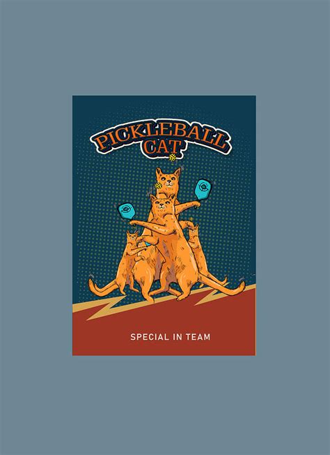 Cats Pickleball Digital Art by Milla Shadow - Fine Art America