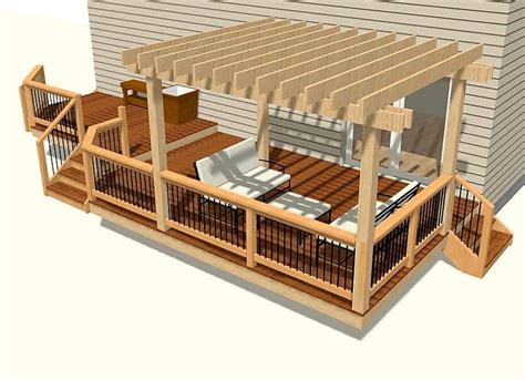 Deck Plans - Code Compliant Details - DecksGo | Patio deck designs ...