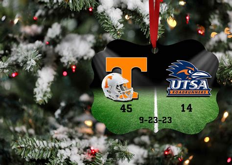 UT Vols vs UTSA football ornament 2023 – Potneck Customs