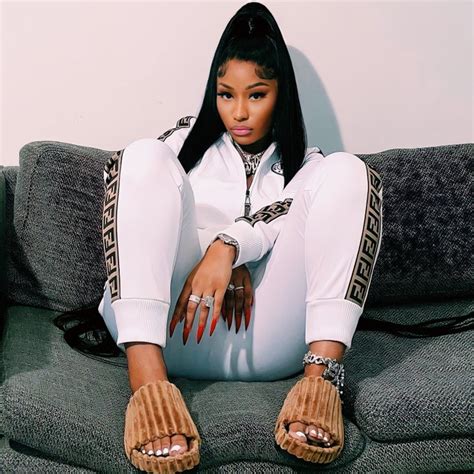 Nicki Minaj In Fendi @ Instagram