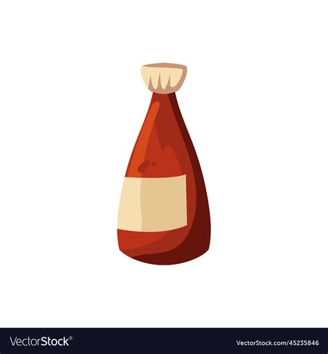 Sauce bottle design Royalty Free Vector Image - VectorStock