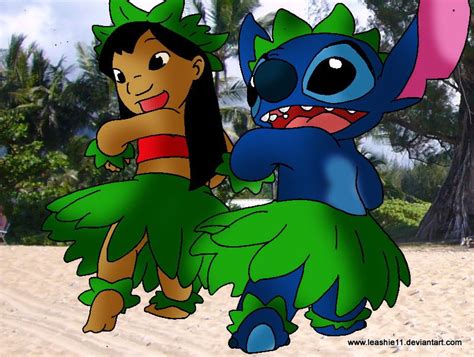 Lilo and Stitch Hula by Leashie11 on deviantART | Lilo and stitch ...