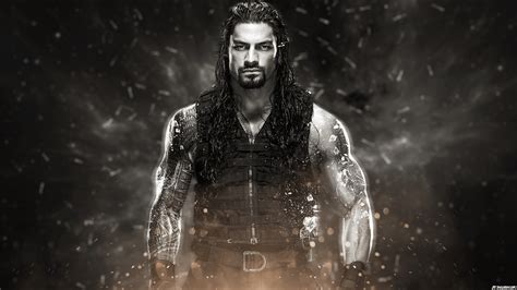 Roman Reigns Monochrome Wallpaper, HD Celebrities 4K Wallpapers, Images ...