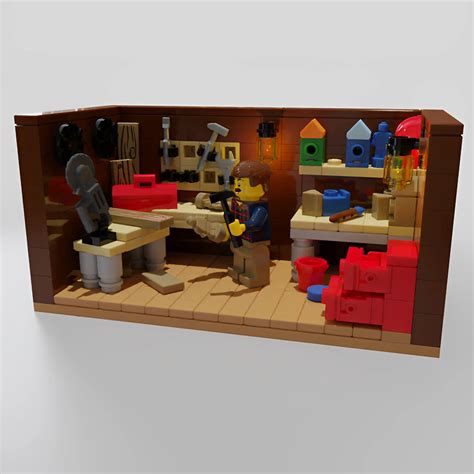 LEGO IDEAS - Me, myself and I - Garage Workshop