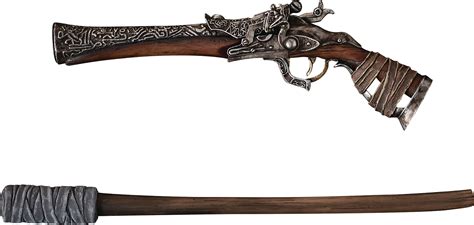 SEP168456 - BLOODBORNE HUNTERS ARSENAL PISTOL & TORCH 1/6 SCALE WEAPON ...