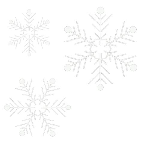 Snowflakes Sticker