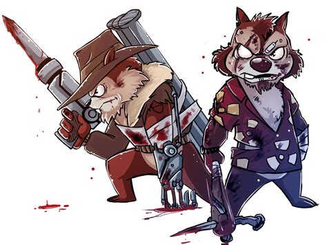 Chip and Dale: Zombie Crushers by BeshAniyZayka on DeviantArt