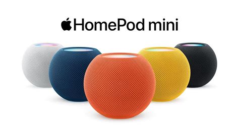 Get your first proper look at those colorful new HomePod minis right ...