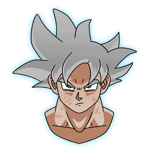 Son Goku Mastered Ultra Goku Drawing Ultra Instinct - Goimages Ily