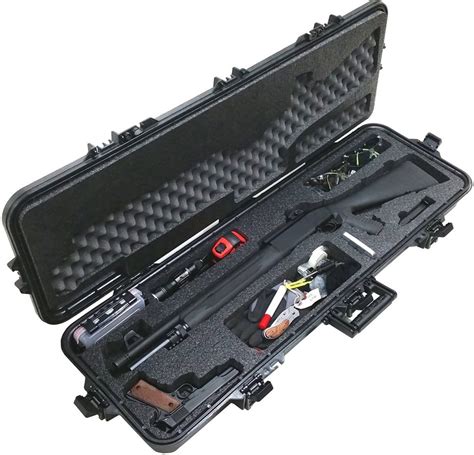 Case Club Waterproof Tactical Shotgun Case with Silica Gel & Accessory Box