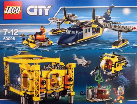 Explore the Deep Sea Operations Base with LEGO