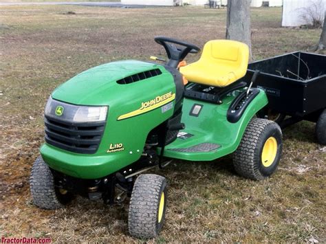 TractorData.com John Deere L110 tractor photos information