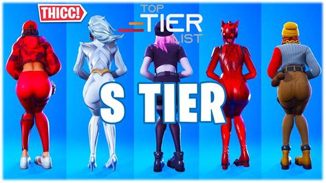 Thicc Fortnite Skins Tier List - Ultimate Ranking [2023] - TopTierList