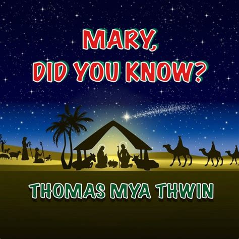 Mary, Did You Know? Song Download: Mary, Did You Know? MP3 Song Online ...