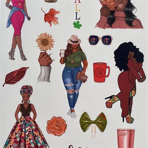 African Stickers - Etsy