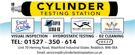 Cylinder Testing Station with Address - Scuba School Ltd - PADI 5* IDC ...